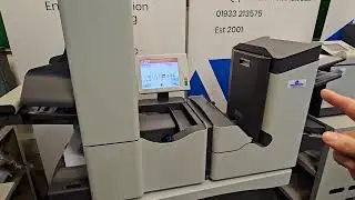 Quadient Ds90 Folder Inserter for Sale Demonstration - Envelope Mailing Machine
