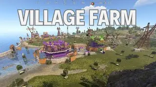 Armored Village Farm Setup - Official Rust