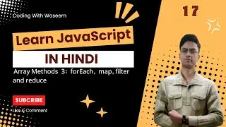 JavaScript Array  Methods: forEach, map, filter, reduce | 3