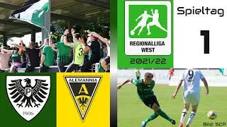 SC Preußen Münster vs. Alemannia Aachen | Spieltag 1 - 21/22