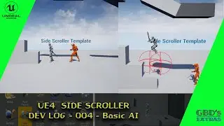 UE4 Side Scroller Game Devlog 005 - Basic AI Setup