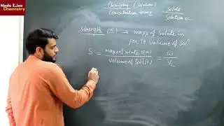 Strength Of Solution Molarity SOLUTIONS Class 12 Chemistry By Arvind Arora JEE NEET