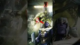 What would happen if Thanos fought Gladiator Hulk in Infinity War? || #shorts