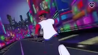 Verbalase being chased by Linkara