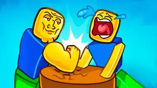 НУБЗИ СТАЛ КАЧКОМ В СИМУЛЯТОРЕ КАЧКА АРМРЕСТЛЕРА В Arm Wrestle Simulator РОБЛОКС !