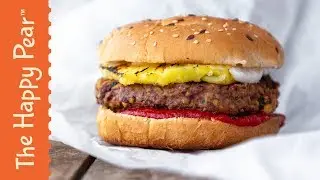 VEGAN JERK BURGER | FEBURGERARY | THE HAPPY PEAR