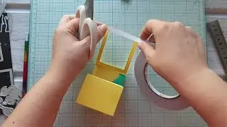 Скрапбукинг. Процесс создания шедоу бокса или 3Д открытки.