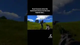 Rust Console when the teamate shows me the new hazmat skin…