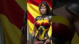 AI Wonder Women from Every Country - Redefining Superheroes | Countries that start with letter A-B