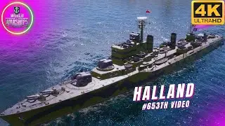 HALLAND Destroyer / WoWs / World of Warships 