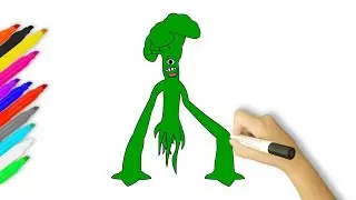 How to Draw Tall Victor | Garten of Banban 3