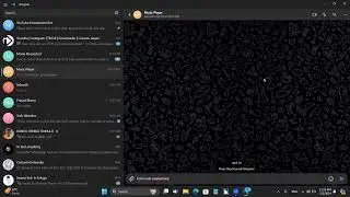how to send messages in unigram in PC