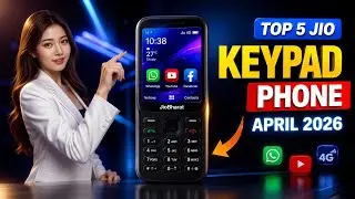 Top 5 Best Jio Keypad Phone 2026⚡⚡April 2026📱☠️🔥