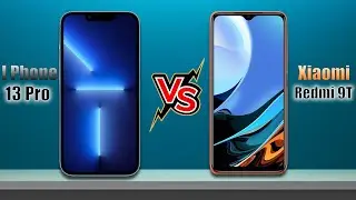 I Phone 13 vs Xiaomi Redmi 9T  | Full Compare | Tech World lk
