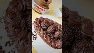 Montagem ovo brigadeiro #pascoa2023 #receitas #confeitaria