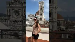 The most beautiful view in Florence. #shorts #florence #italy