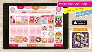 🍋Pinklemonade🍋: Plan With Me | 2019 | Week 40 | Digital Planner