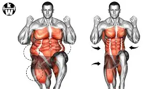 Say Good-bye to Sagging Fat with Standing Exercises.