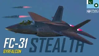 FC-31 / J-31 🦅 'Gyrfalcon' | The most POWERFUL 5th Generation STEALTH Jet of Pakistan Air Force