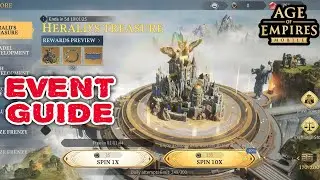 Age of Empires mobile - Herald's treasure event guide | Legendary Citadel theme