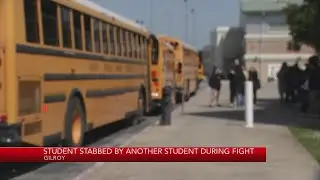 Gilroy student stabs classmate during fight