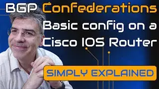 BGP - Confederations Basic Config on Cisco IOS