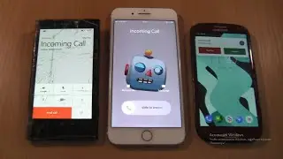 Incoming call & Outgoing call at the Same Time  Nokia Lumia 1020+Iphone 7 plus+s3 android 11