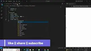How To Make Toggle Button Using HTML & CSS | Create an Animated Toggle Switch Button in CSS