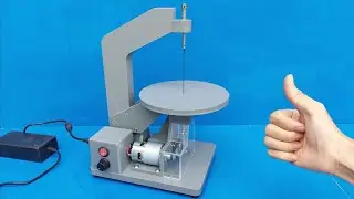 Homemade Scroll Saw from PVC