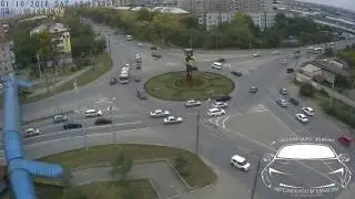 Абакан ДТП, на кольце Некрасова - Пушкина