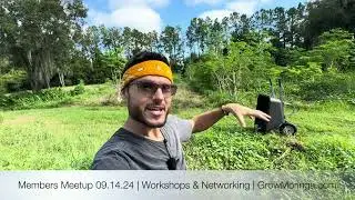 Productive Moringa Orchard in Plant City, Fl | Members Meetup 09.14.24 Agricultural Collective