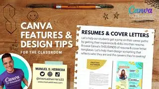 Resume and Cover Letter Templates in Canva for Education
