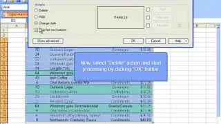 Remove Duplicate Rows and Columns from Excel Spreadsheets