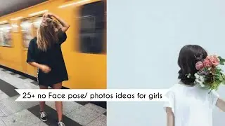 No Face Aesthetic photos for Instagram