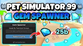 [NEW!💎] ✨PET SIMULATOR 99 GEM SPAWNER SCRIPT | EASIEST GEMS!⭐️