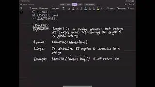 String Operations | O Level | By ZAK