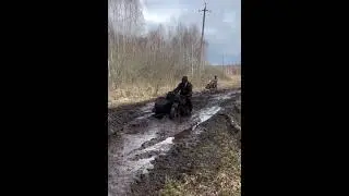 Грязевые ванны😂 #эндуро #покатушки #мото #мотокросс #квадроцикл #ktm #honda #отдых #хардэндуро
