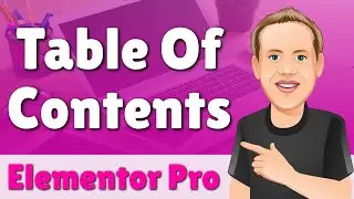 Elementor Pro Table of Contents Widget