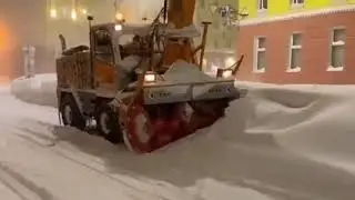 cold storm in Russia 2021