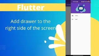 Right side drawer in flutter