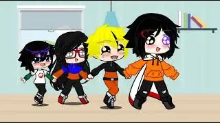 в папиной одежде (narusasu family)