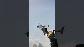 Trying to take down helicopter with rocket 🚁 #gaming #gtav #funny #gta5 #gtaonline #2023 #shorts