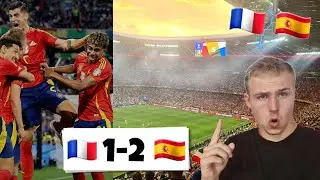 SPANIEN vs FRANKREICH 2:1 Stadion Vlog! LAMINE YAMAL schiesst Spanien ins Finale😳🇪🇸 Stadion Vlog!