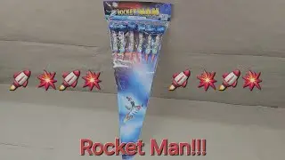 Rocket Man Rocket Firework Demo!!! 100% Banger!