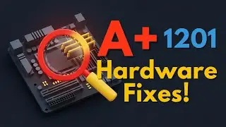 CompTIA A+ 1201: PC Hardware Troubleshooting SECRETs Last-Minute!
