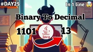 🚀 Java Hack! Convert Binary to Decimal Like a Pro! 🔢🔥