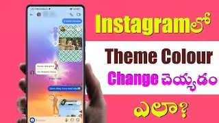 how to change chat theme on instagram | how to change instagram chat color 2024