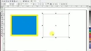 copy properties of an object in coreldraw
