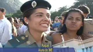 Alunos do IME: emoção do início ao fim