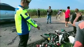 KECELAKAAN LALU LINTAS DI BNIL TULANG BAWANG